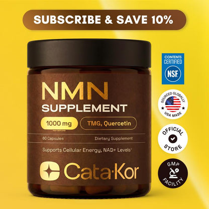 Apoya células jóvenes con NAD+ activo - NMN Supplement