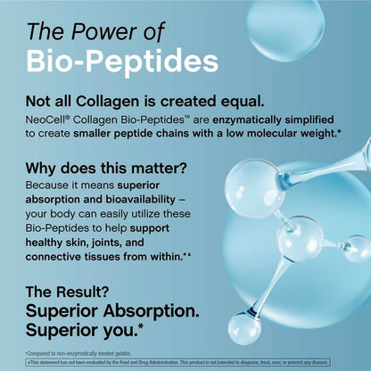 Recupera firmeza y juventud en tu piel rápido - Collagen Bio-Peptides Protein