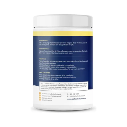 Bella Detox Extreme: Limpieza Intestinal que Sí se Siente