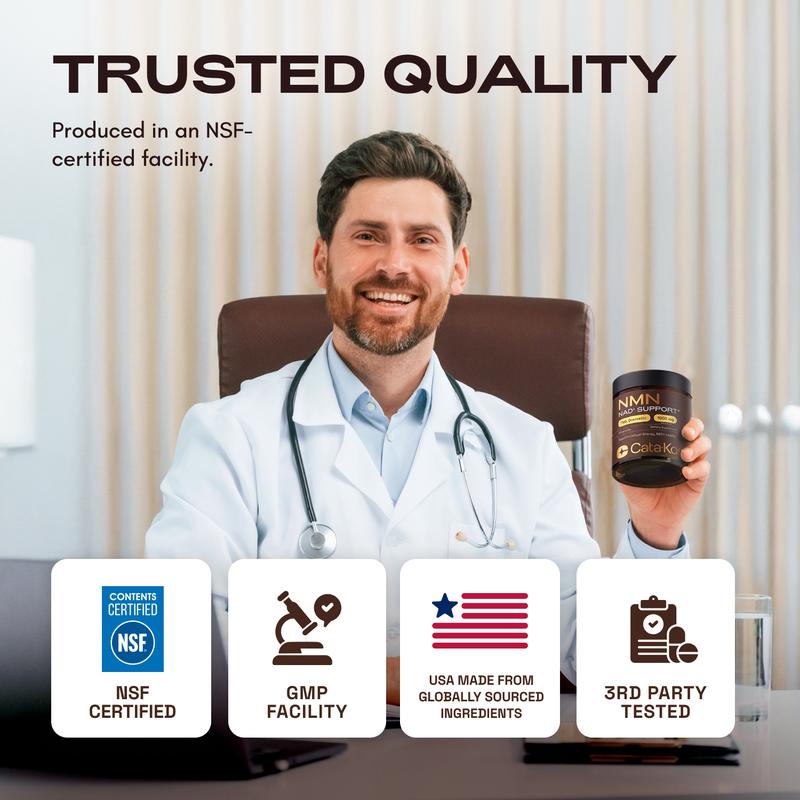 Apoya células jóvenes con NAD+ activo - NMN Supplement