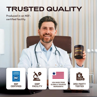 Apoya células jóvenes con NAD+ activo - NMN Supplement