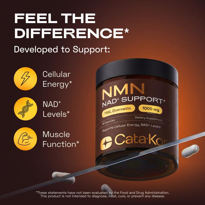Apoya células jóvenes con NAD+ activo - NMN Supplement